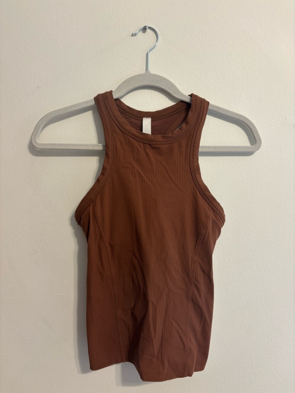 Lululemon Ribbed Sleeveless Tank Top - Brown